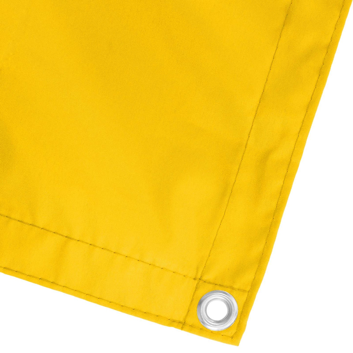 Balcony Screen Yellow 110 x 600 cm Oxford Fabric