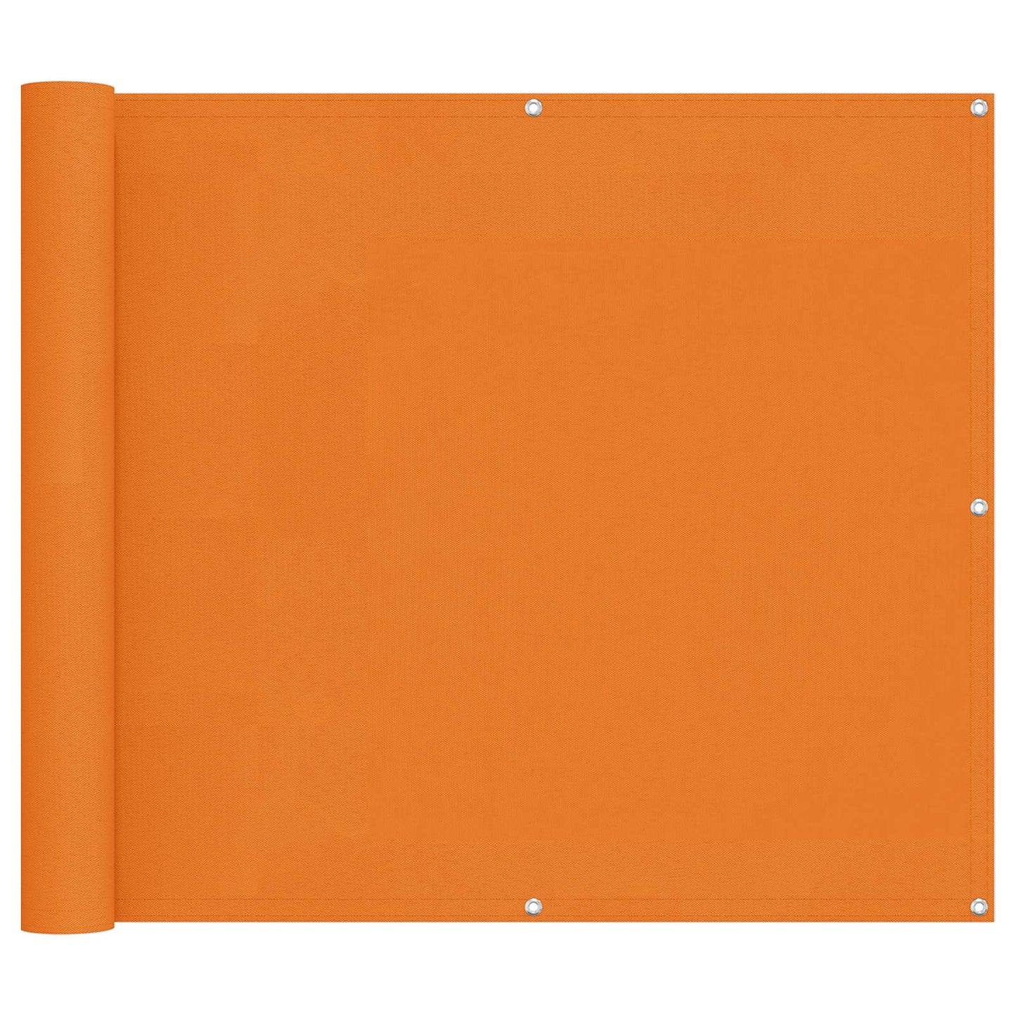 Balcony Screen Orange 90 x 200 cm Oxford Fabric