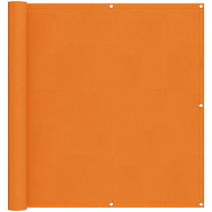 Balcony Screen Orange 110 x 700 cm Oxford Fabric