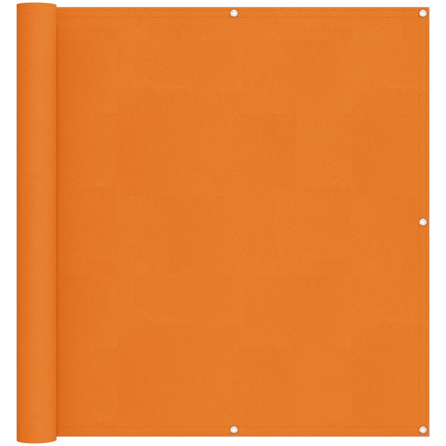 Balcony Screen Orange 110 x 800 cm Oxford Fabric