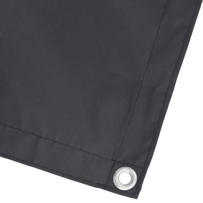 Balcony Screen Black 100 x 300 cm Oxford Fabric