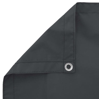 Balcony Screen Black 100 x 300 cm Oxford Fabric