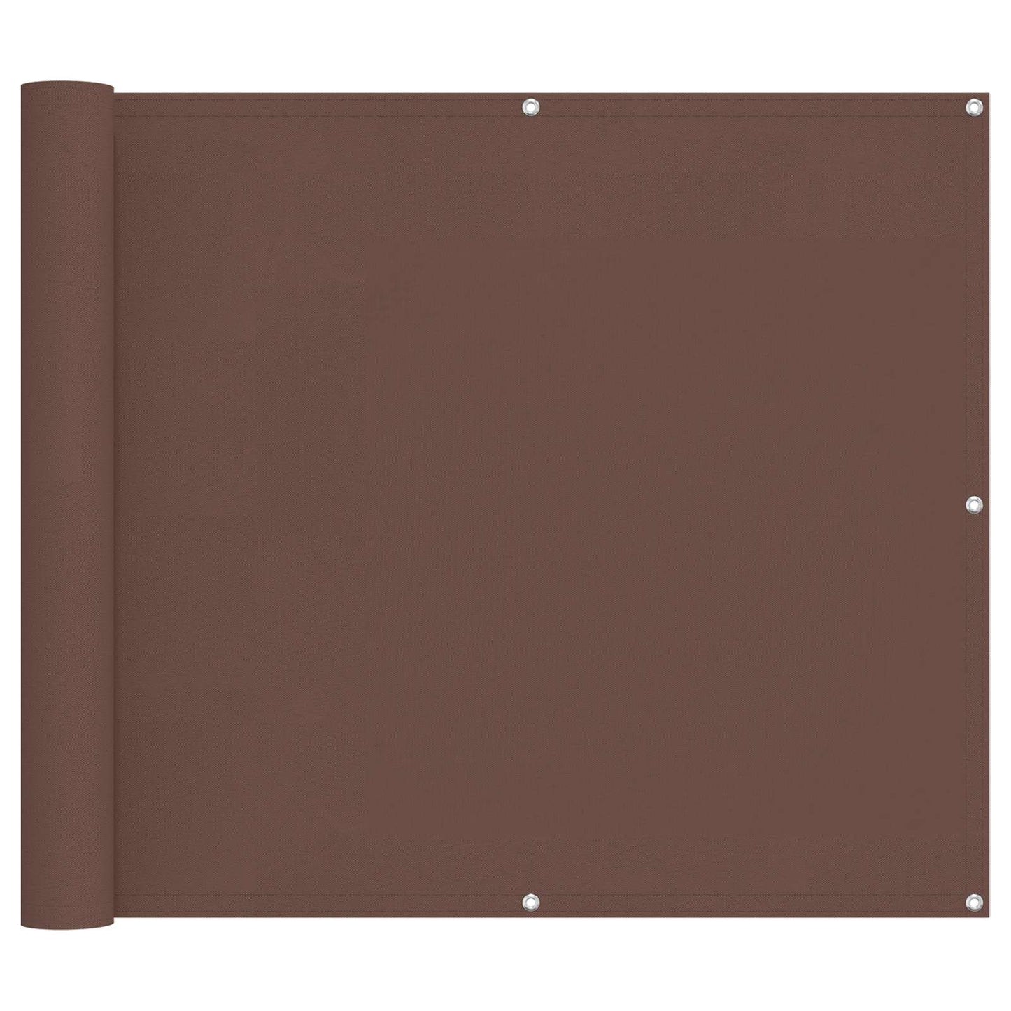 Balcony Screen Brown 100 x 1000 cm Oxford Fabric
