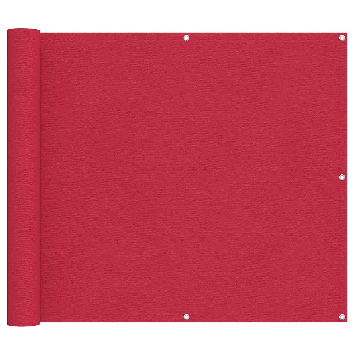 Balcony Screen Burgundy 100 x 300 cm Oxford Fabric