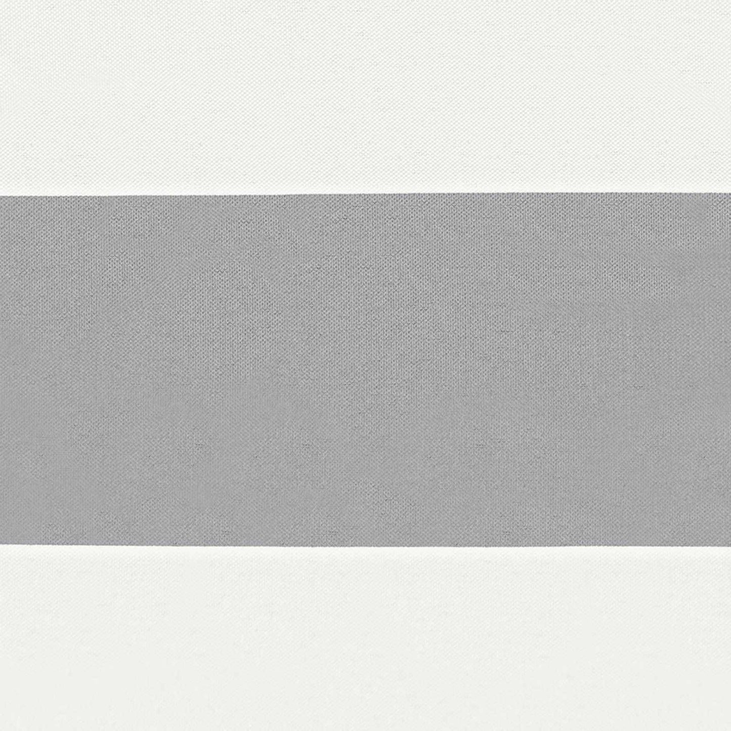 Balcony Screen Light Grey and White 75 x 600 cm