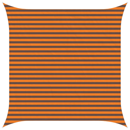 Sun Shade Sail Orange and Brown 3.6 x 3.6 m