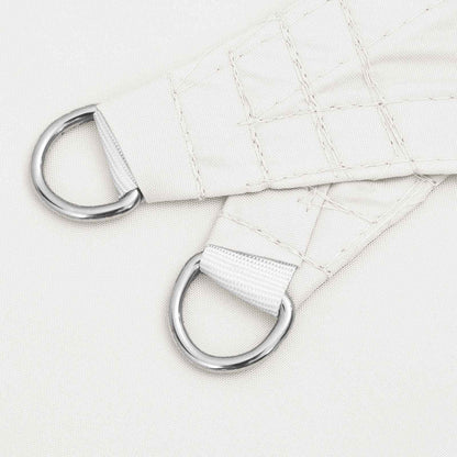 Sun Shade Sail White 6 x 2 m 100% Polyester Oxford