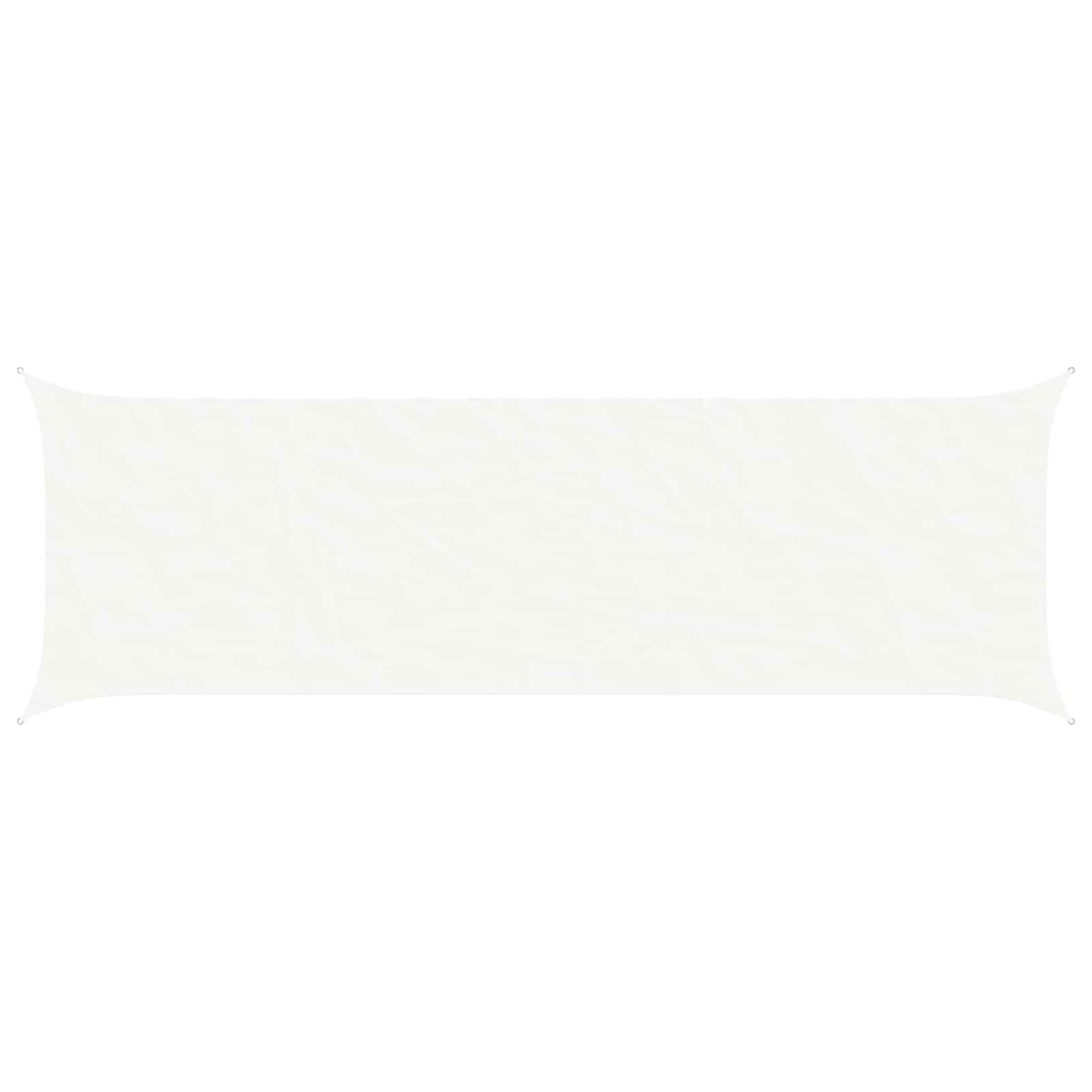 Sun Shade Sail White 6 x 2 m 100% Polyester Oxford