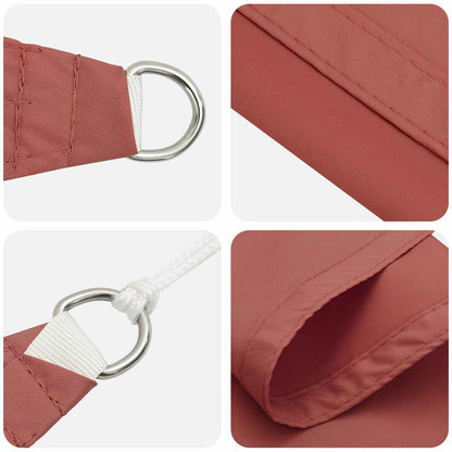Sun Shade Sail Terracotta 6 x 2.5 m 100% Polyester Oxford