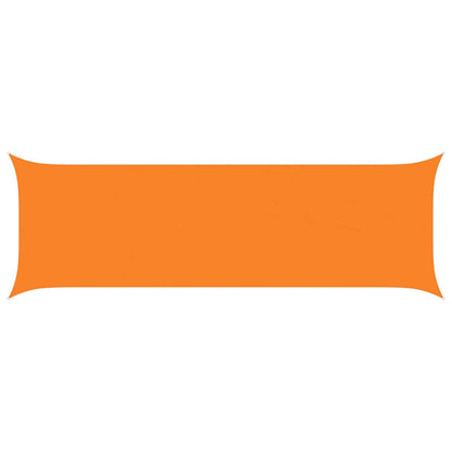 Sun Shade Sail Orange 6 x 2 m 100% Polyester Oxford