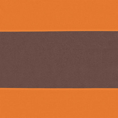 Sun Shade Sail Orange and Brown 4,5 x 2 m 100% Polyester Oxford