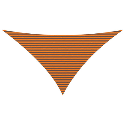 Sun Shade Sail Orange and Brown 7 x 5 x 5 m