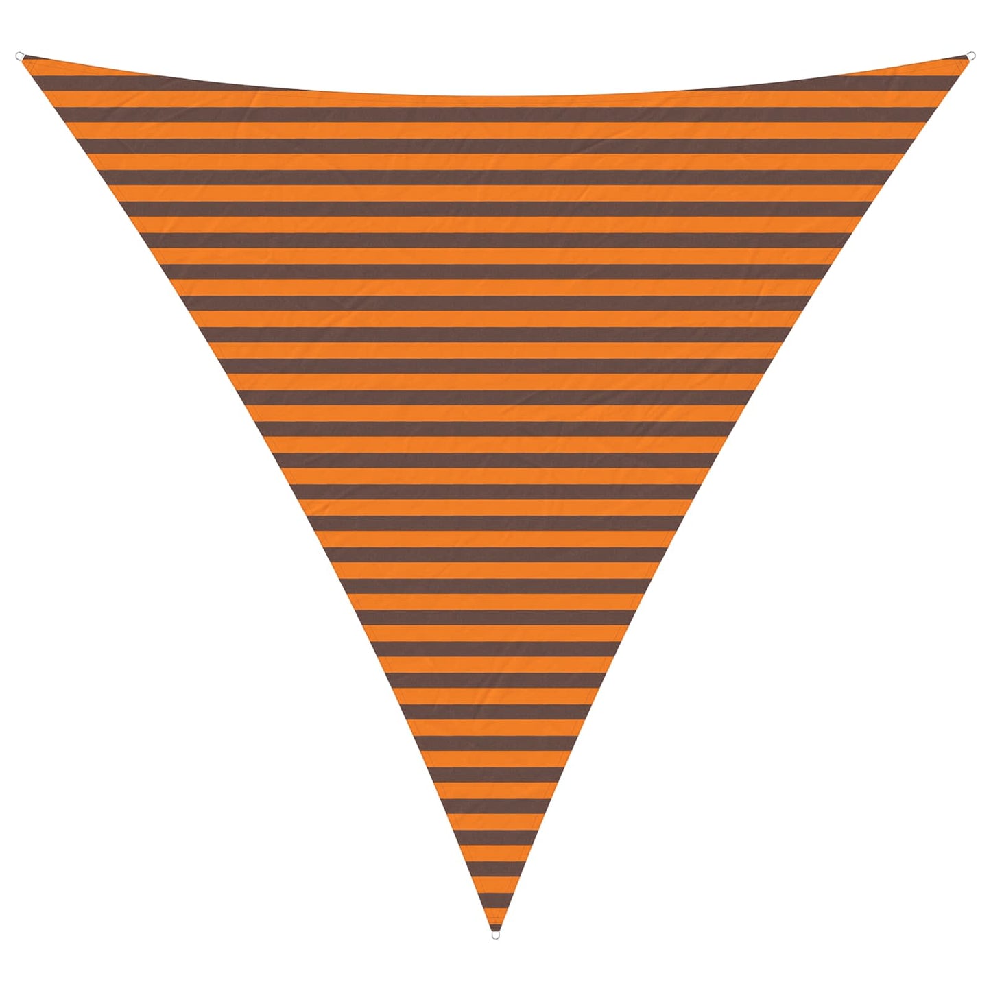 Sun Shade Sail Orange and Brown 4 x 4 x 4 m