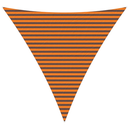 Sun Shade Sail Orange and Brown 4 x 4 x 4 m