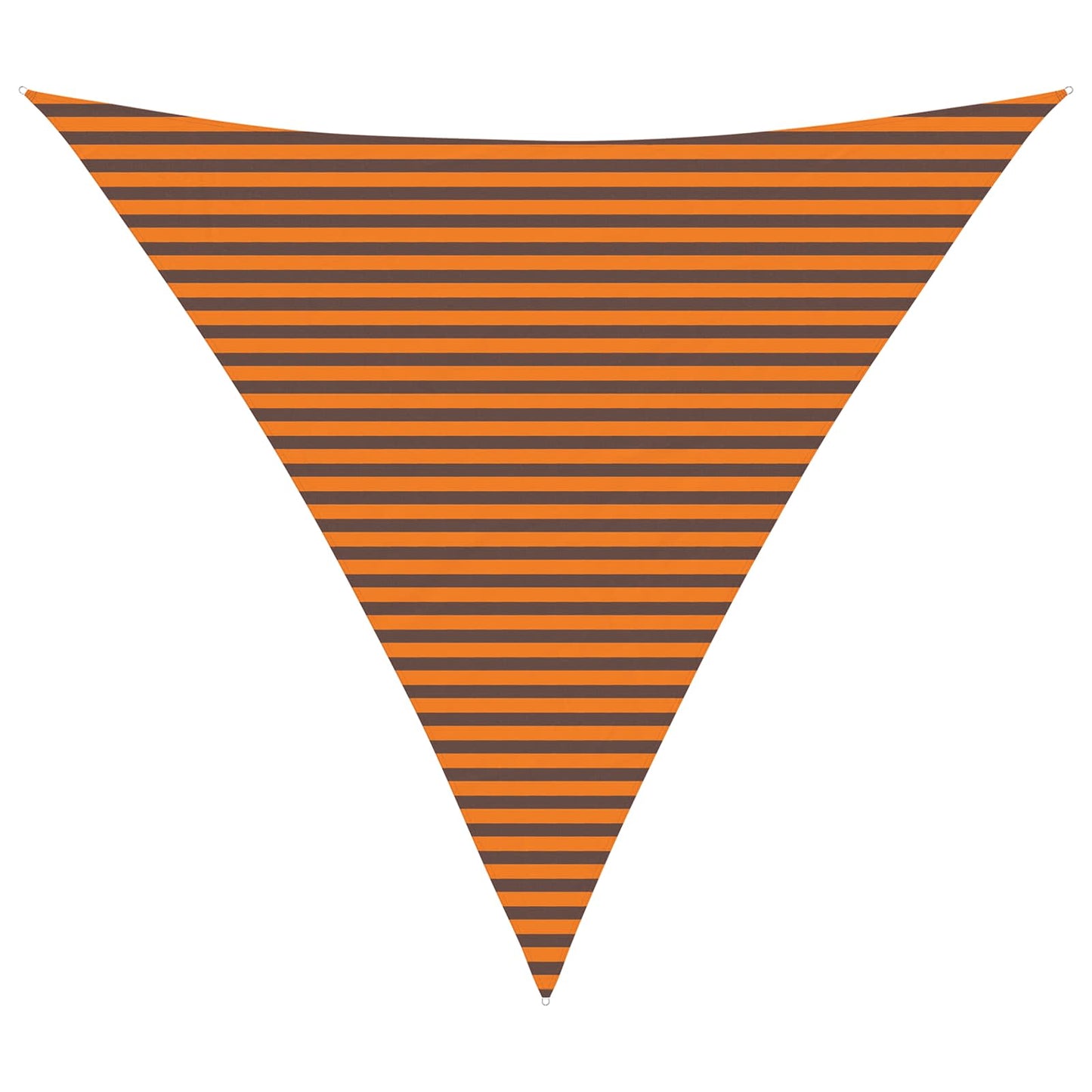 Sun Shade Sail Orange and Brown 5 x 5 x 5 m