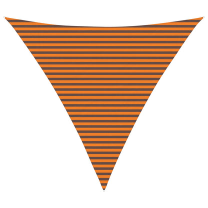 Sun Shade Sail Orange and Brown 5 x 5 x 5 m