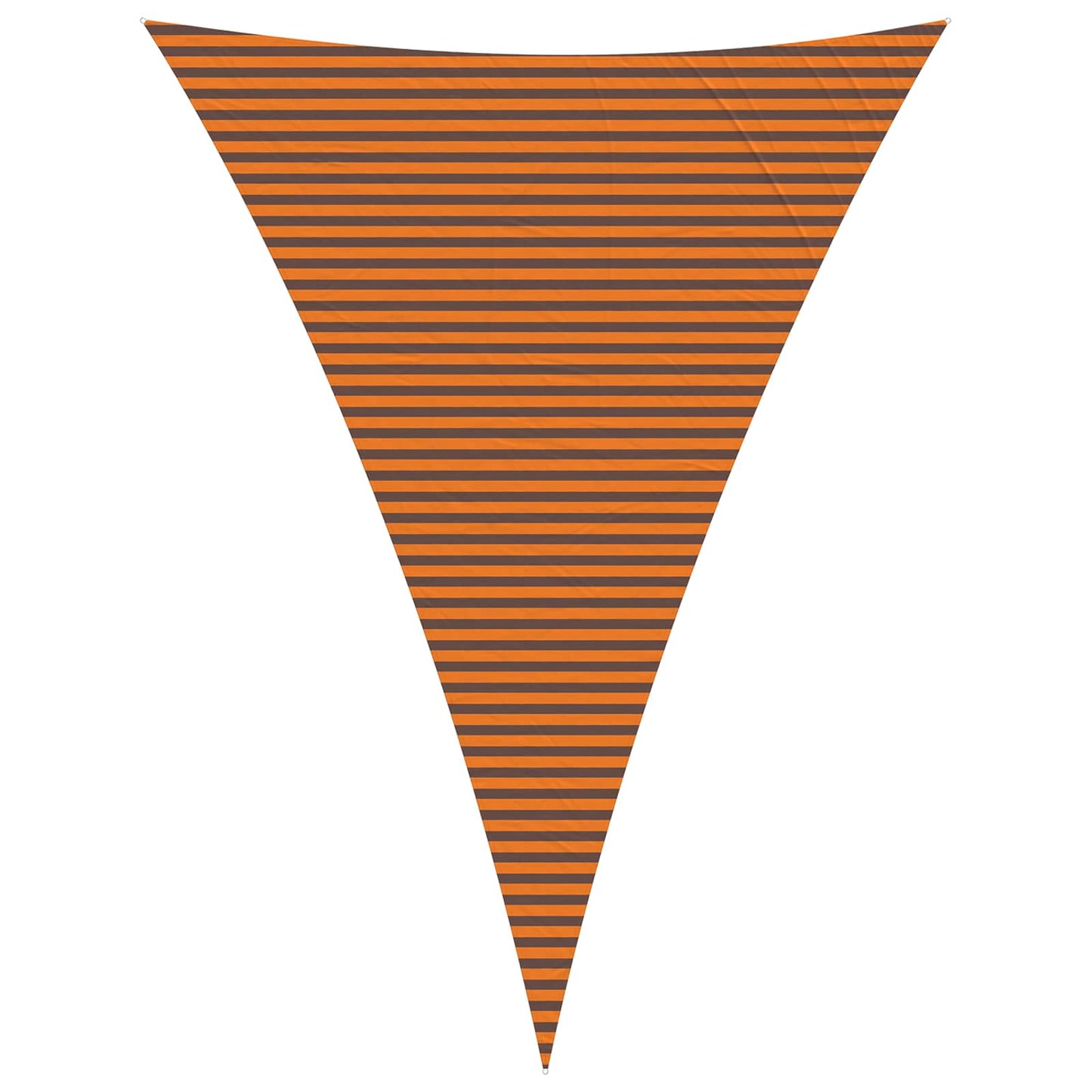Sun Shade Sail Orange and Brown 5 x 7 x 7 m