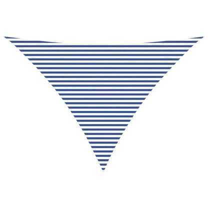 Sun Shade Sail Blue and White 5 x 5 x 6 m 100% Polyester Oxford