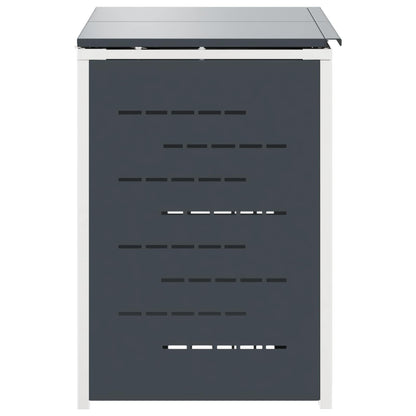 Wheelie Bin Storage for 2 Bins 240L Stainless Steel Anthracite