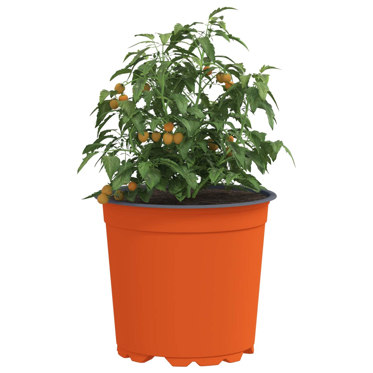 Flower Pot 200 pcs Terracotta Ø 15 x 13 cm Plastic