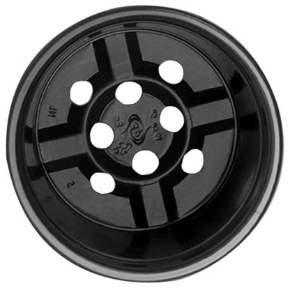 Round Flower Pot 50 pcs Black Ø 10 x 8 cm Plastic