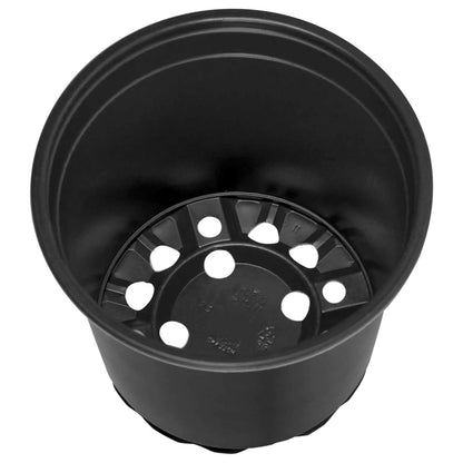 Flower Pot 100 pcs Black Ø 15 x 13 cm Plastic