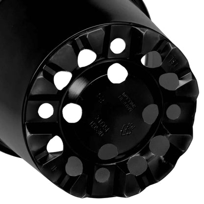 Flower Pot 200 pcs Black Ø 15 x 13 cm Plastic