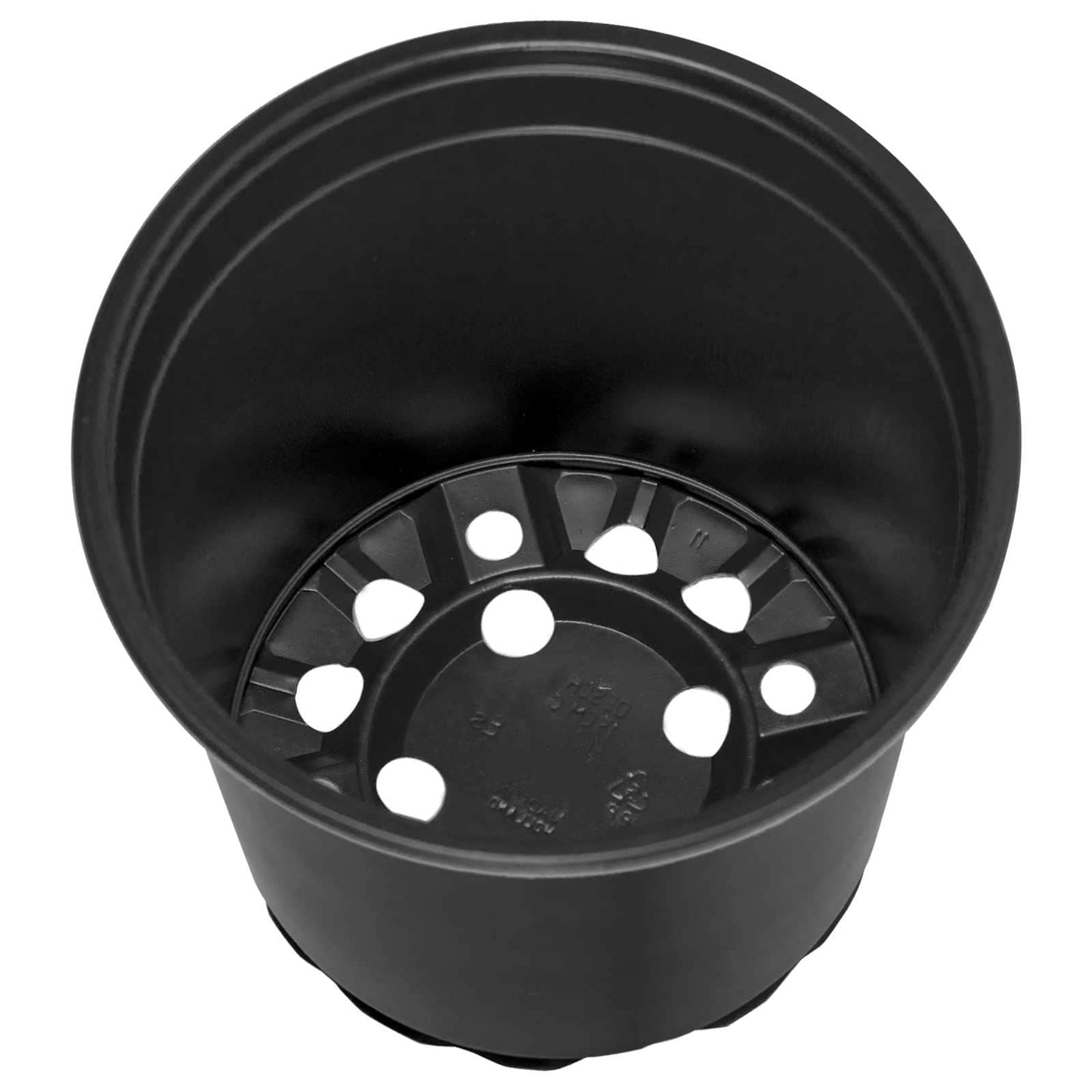 Flower Pot 200 pcs Black Ø 15 x 13 cm Plastic