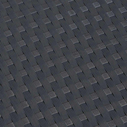 Balcony Screen Dark Grey 300 x 80 cm Poly Rattan