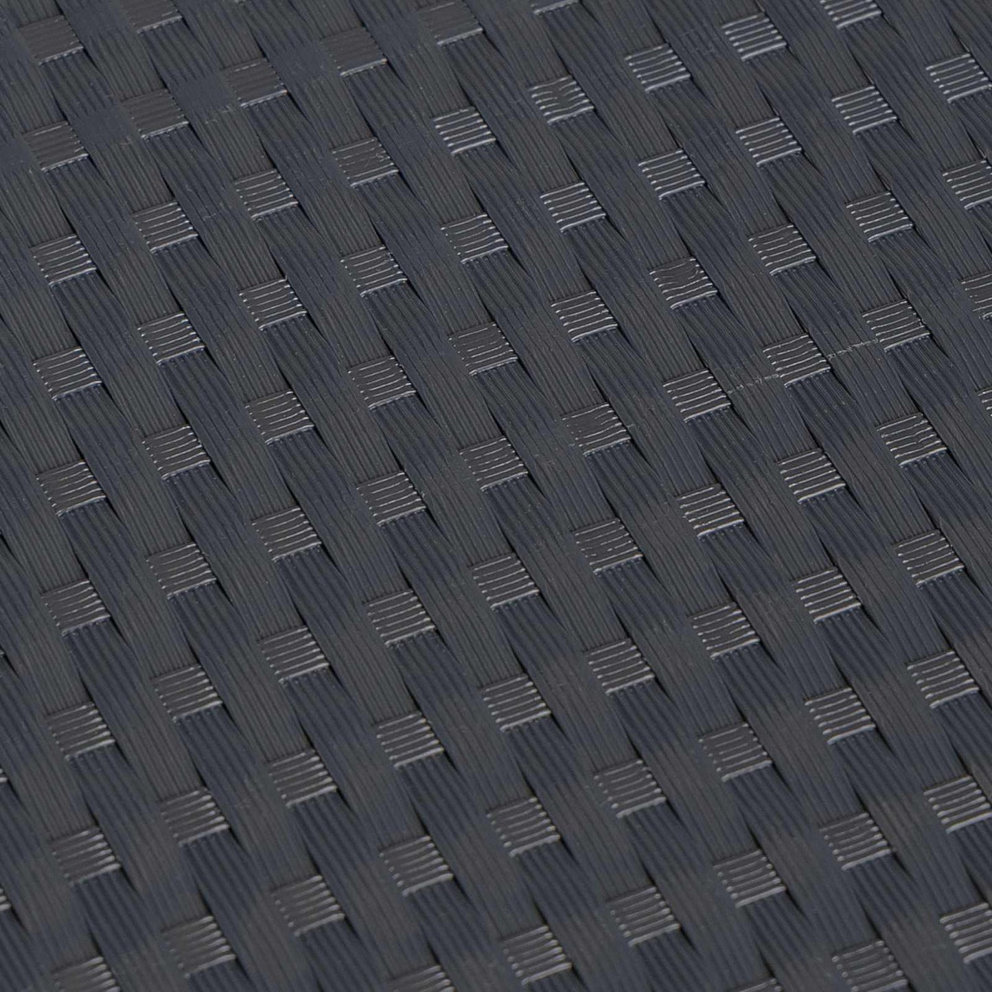 Balcony Screen Dark Grey 300 x 100 cm Poly Rattan