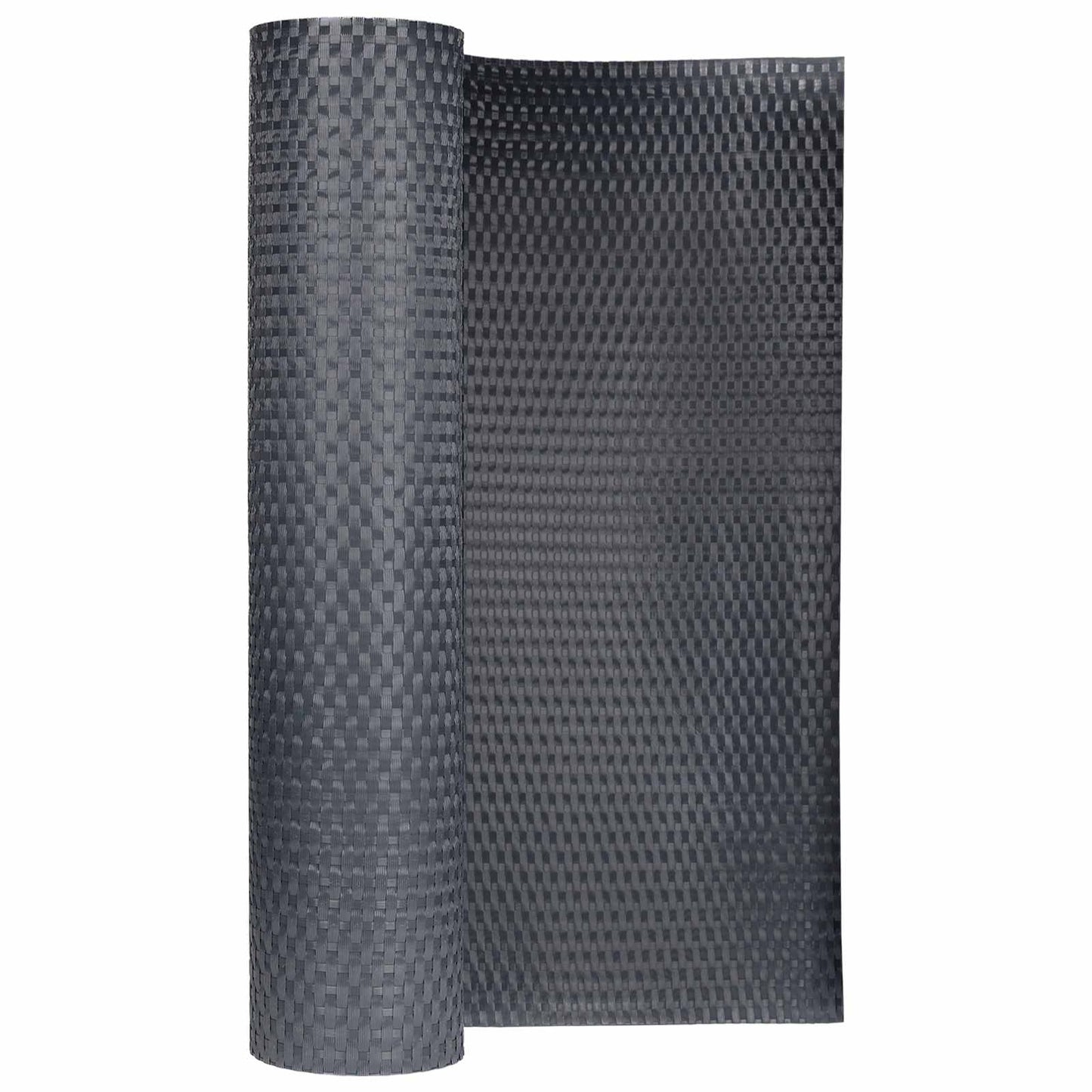 Balcony Screen Dark Grey 400 x 100 cm Poly Rattan