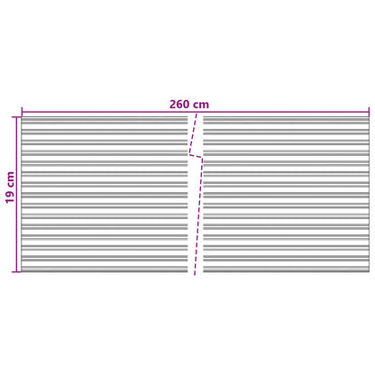 Fence Privacy Tape Brown