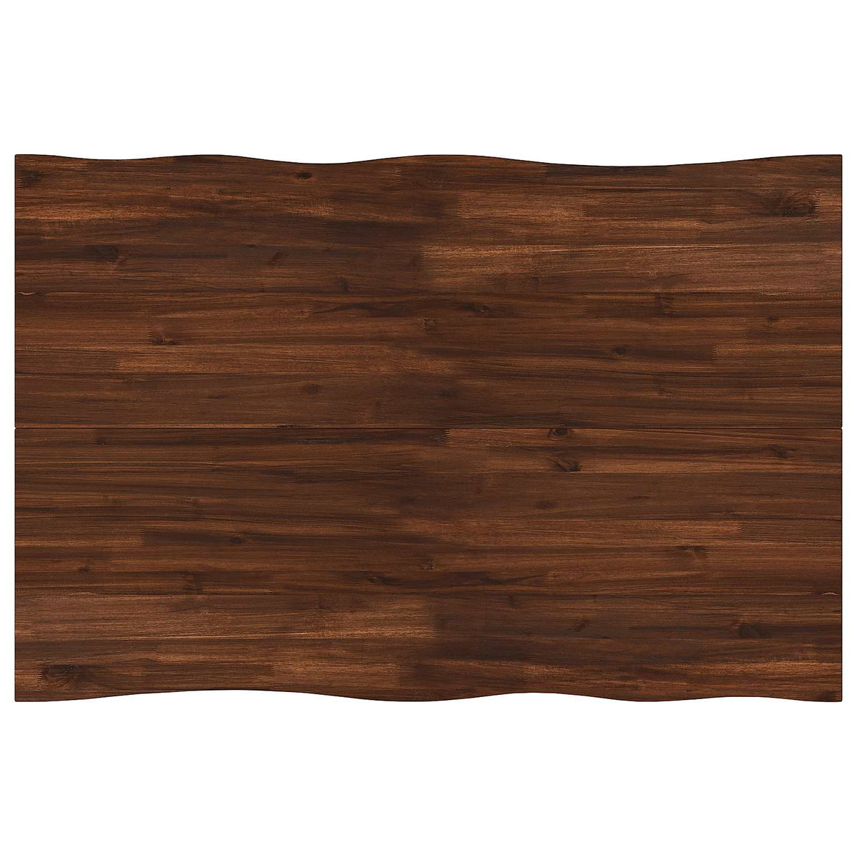 90 x 55 x 75 cm Solid Acacia Wood Dark Brown and Black