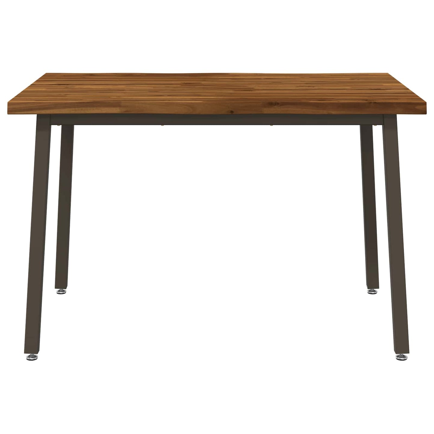 90 x 55 x 75 cm Solid Acacia Wood Natural and Coffee