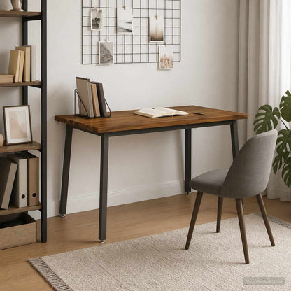 120 x 90 x 75 cm Solid Acacia Wood Natural and Coffee