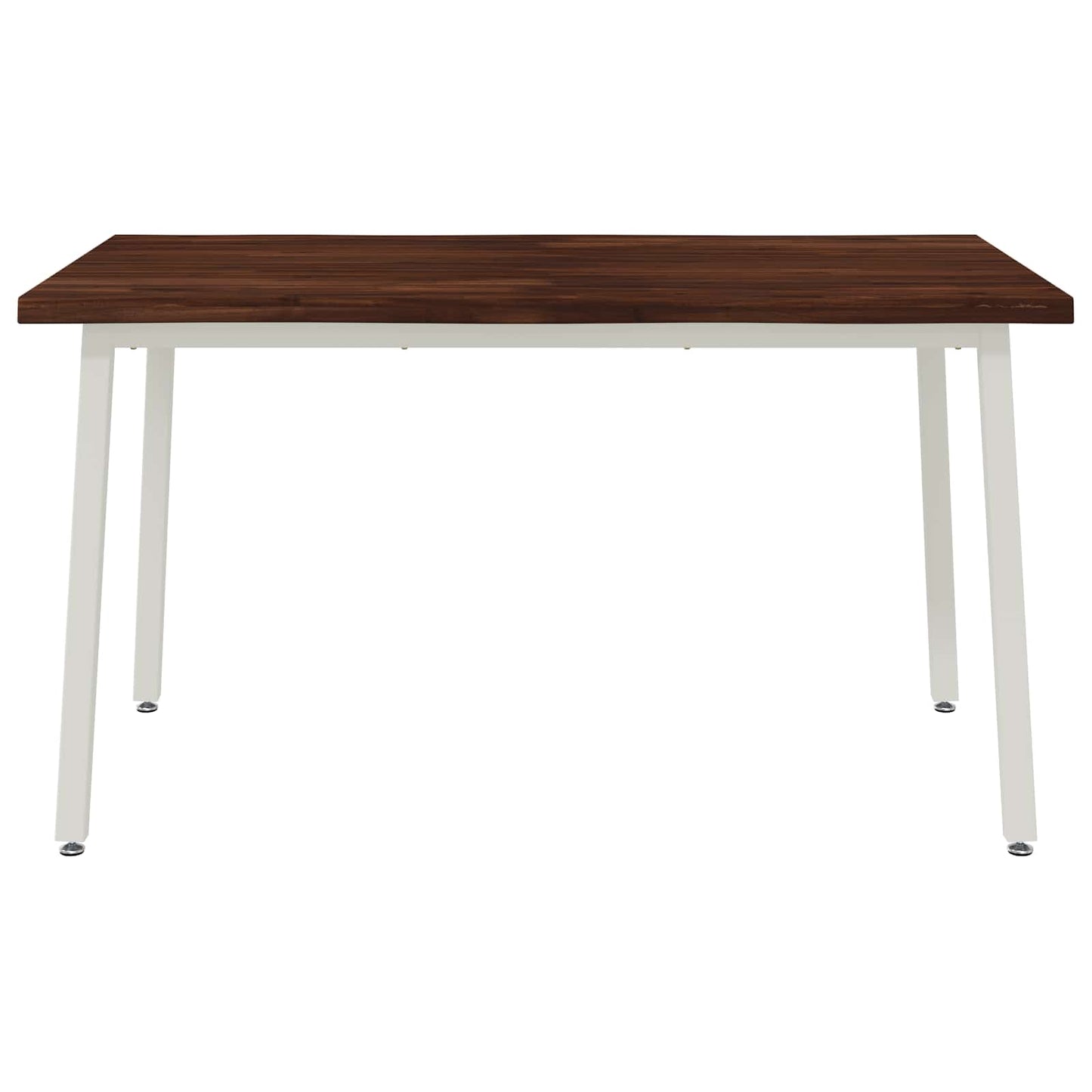120 x 90 x 75 cm Solid Acacia Wood Dark Brown and White