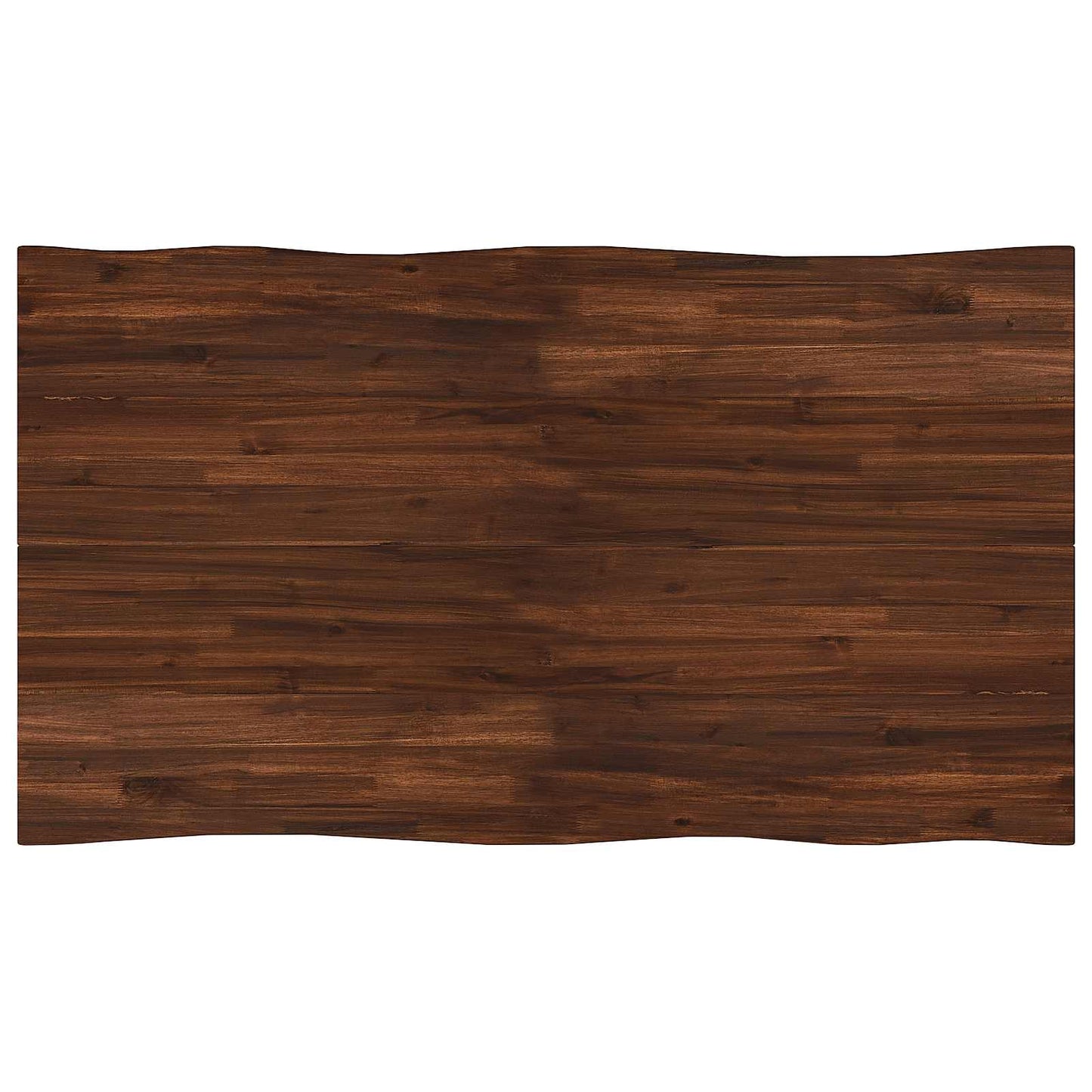 120 x 90 x 75 cm Solid Acacia Wood Dark Brown and White