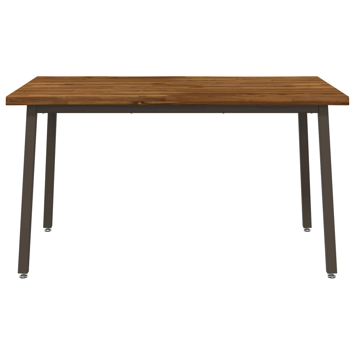 120 x 90 x 75 cm Solid Acacia Wood Natural and Coffee