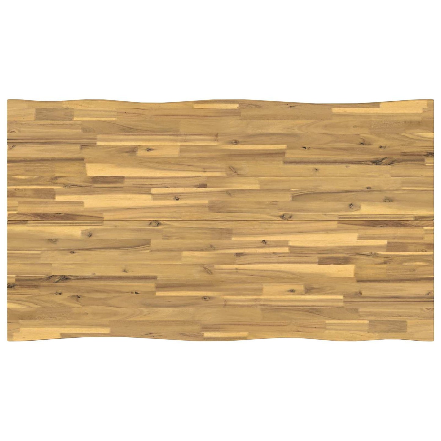 120 x 90 x 75 cm Solid Acacia Wood White Rectangular