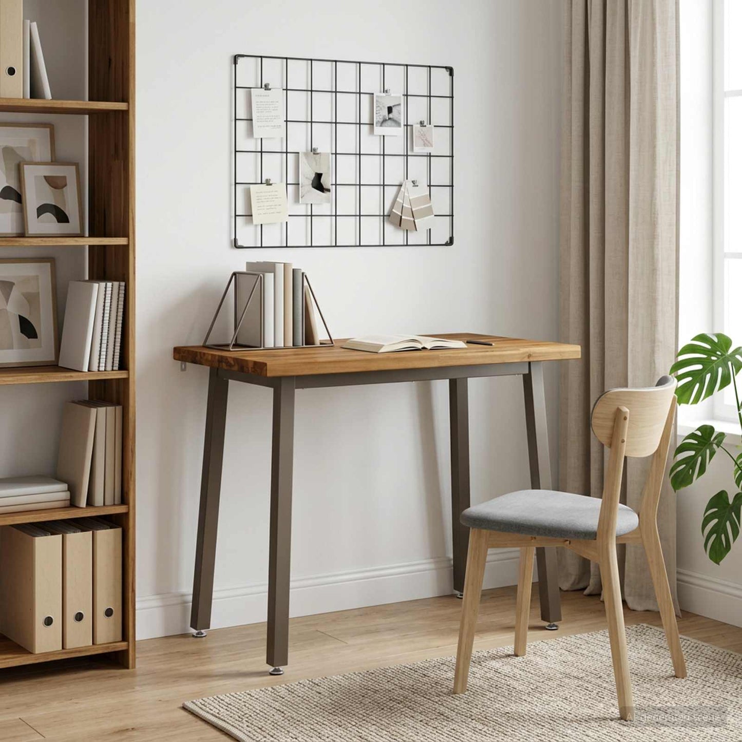 110 x 55 x 75 cm Solid Acacia Wood Natural and Coffee