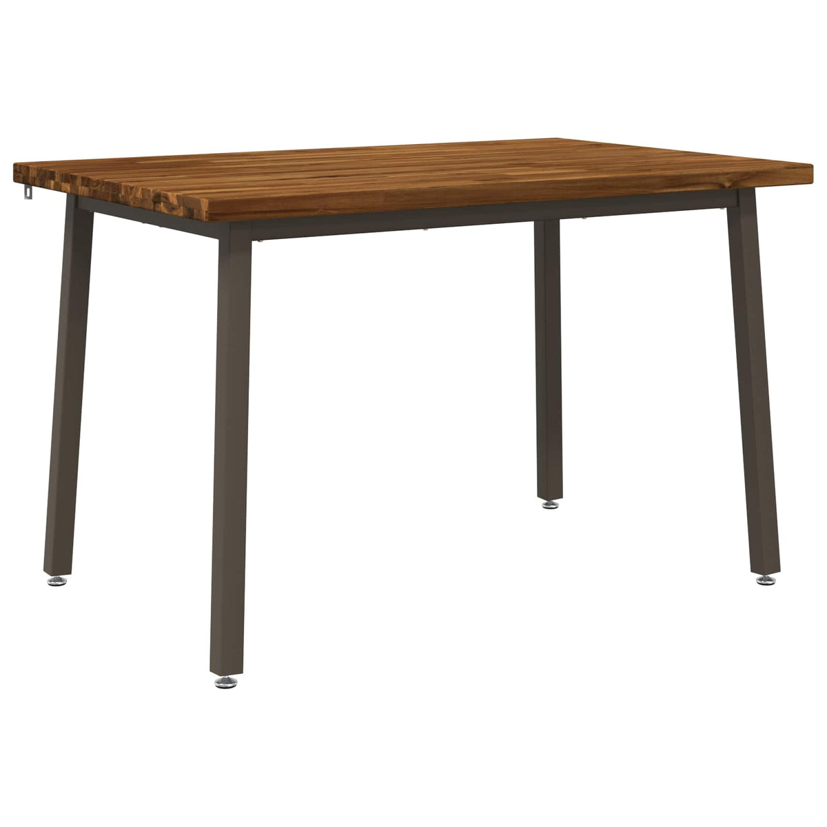120 x 70 x 75 cm Solid Acacia Wood Natural and Coffee