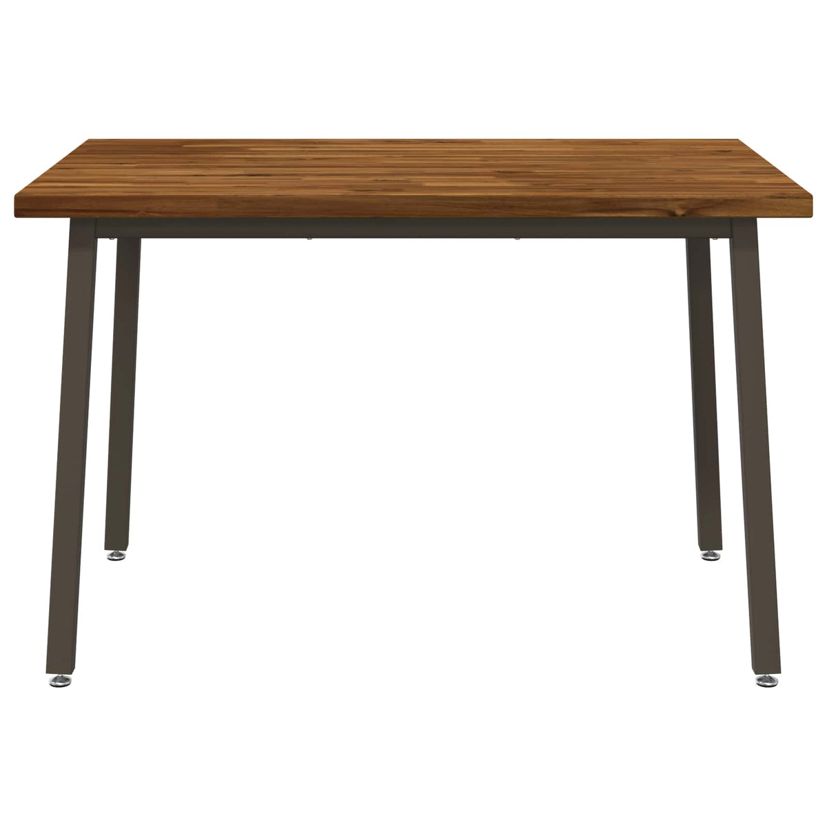 120 x 70 x 75 cm Solid Acacia Wood Natural and Coffee