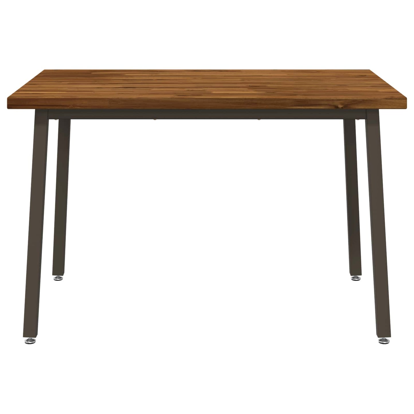 120 x 80 x 75 cm Solid Acacia Wood Natural and Coffee