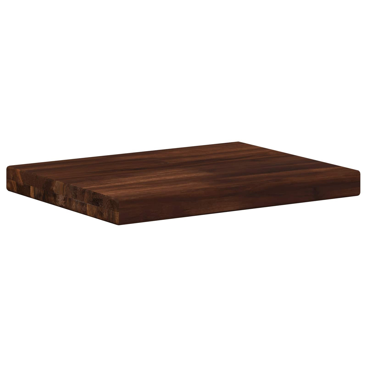 Rectangular Table Top 30 x 20 x 3.5 cm Rectangular Dark Brown
