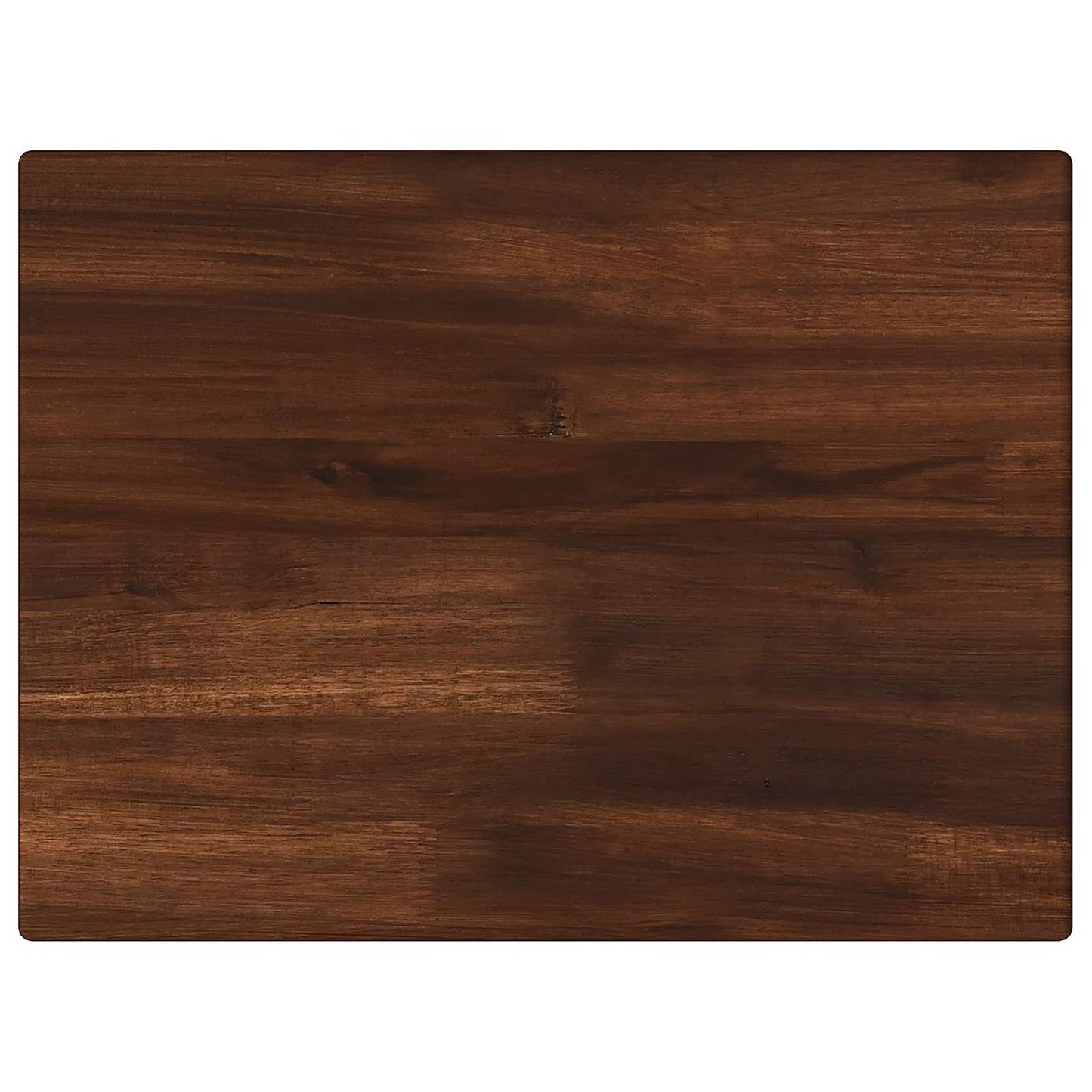 Rectangular Table Top 30 x 20 x 3.5 cm Rectangular Dark Brown