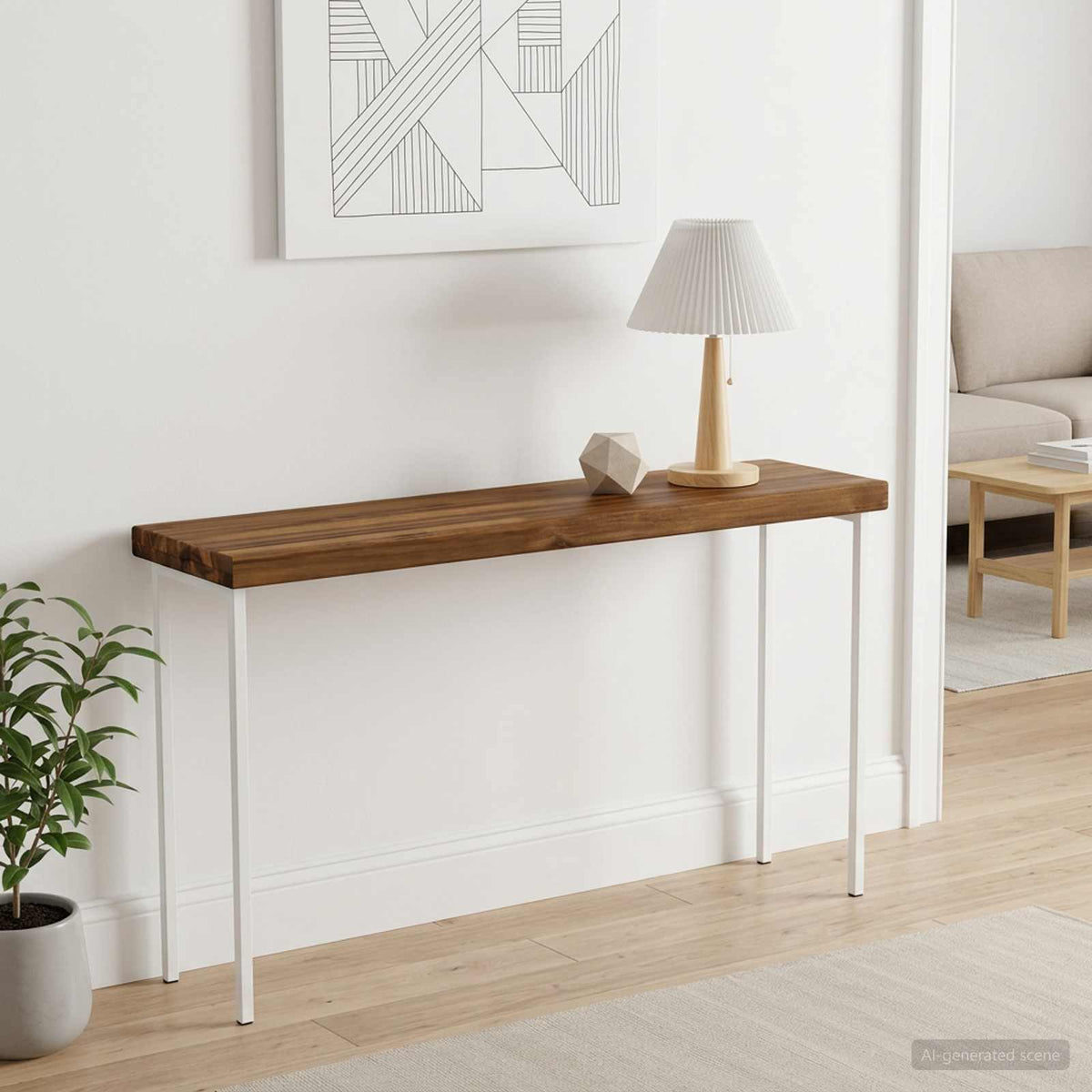 Rectangular Table Top 70 x 30 x 3.5 cm Rectangular Natural