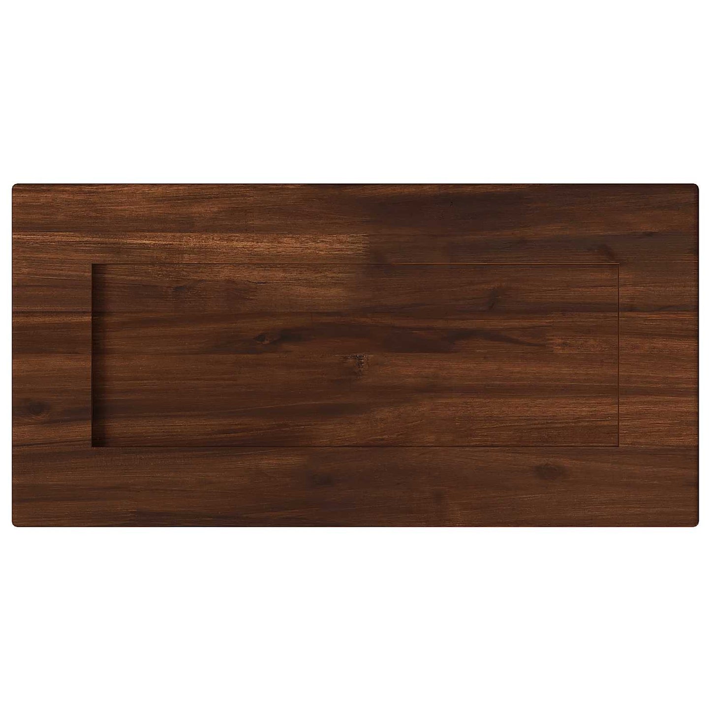 Rectangular Table Top 70 x 20 x 3.5 cm Rectangular Dark Brown