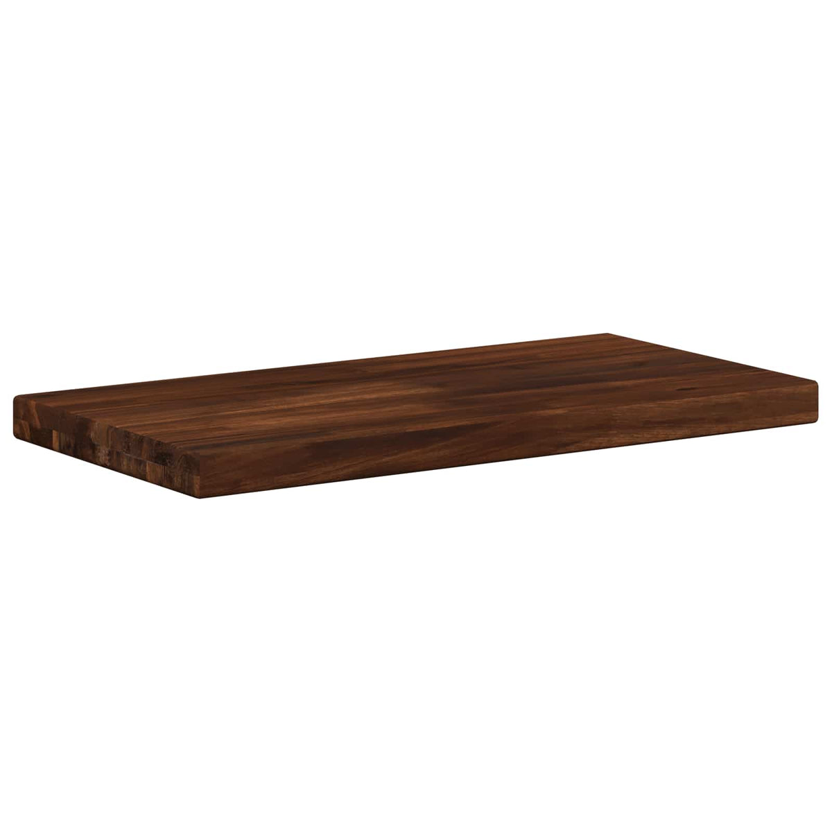 Rectangular Table Top 80 x 20 x 3.5 cm Rectangular Dark Brown