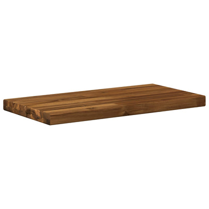 Rectangular Table Top 80 x 20 x 3.5 cm Rectangular Natural