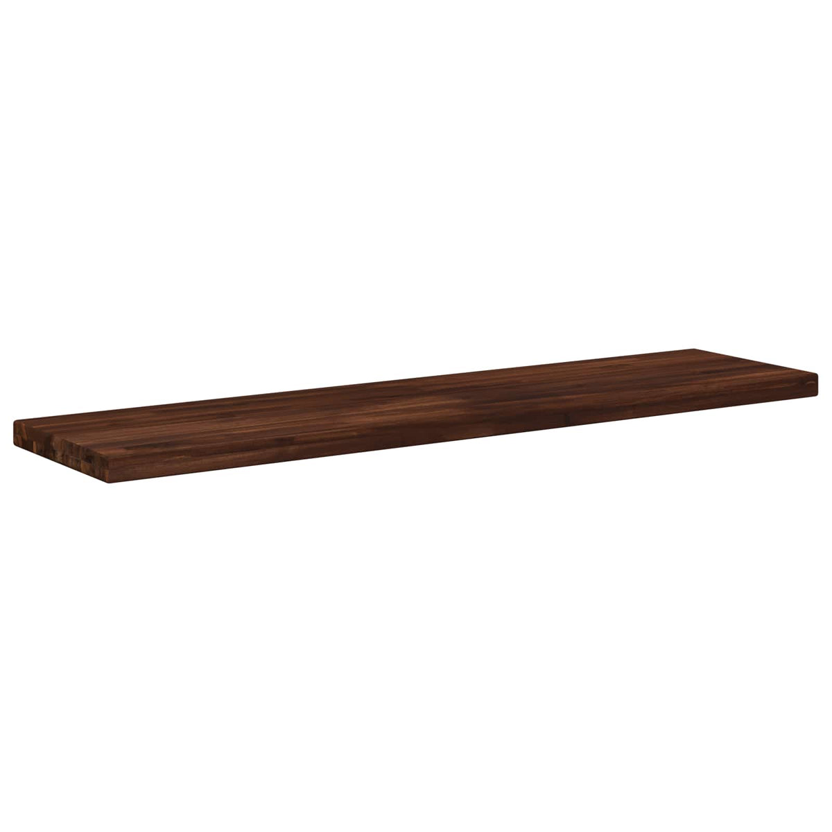 Rectangular Table Top 110 x 20 x 3.5 cm Rectangular Dark Brown